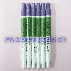 DISAPPEARING VANISHING INK PENS WITH ERASER VIOLET PURPLE - 6 PACK