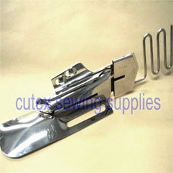 CoverStitch Machine Binder,  Double-Fold Binding Attachment For Flatbed Machine