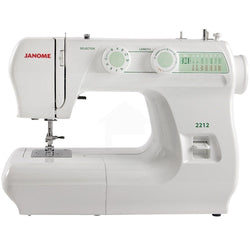 Janome 2212 12-Stitch Full Size Freearm Sewing Machine With Bonus Package