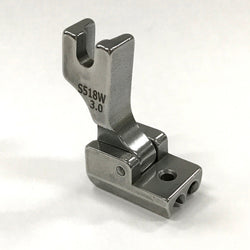 Concealed Invisible Zipper Foot With Wide 3mm Opening For Sewing Machine