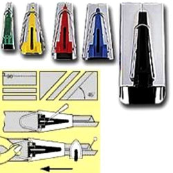 Clover Bias Binding Tape Maker - All 5 Sizes 1/4", 1/2", 3/4", 1", & 2" Set