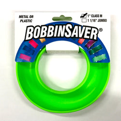 Grabbit Bobbinsaver For 1" M Size Bobbins, Lime Green Bobbin Holder