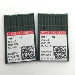 20 Pk. Groz-Beckert Gebedur 134MR Titainum Coated Longarm Machine Needlees