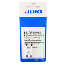 Open Toe Presser Foot #40080962 For Juki HZL-DX, HZL-F (Exceed), HZL-G Models