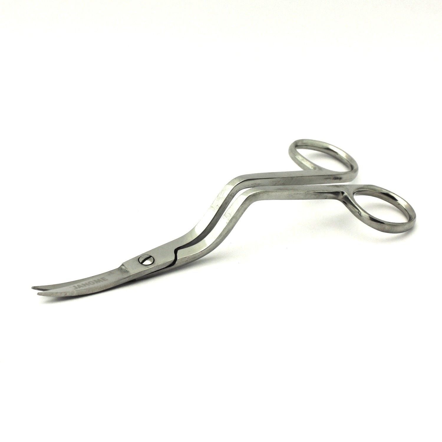 Janome 6" Double Curved Machine Embroidery Scissors Cutex Sewing Supplies