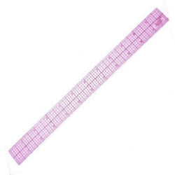 Westcott C-Thru 12" Inch Clear Plastic Graph Beveled Ruler #B-60