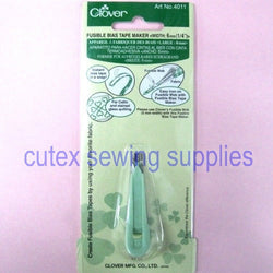 Clover Fusible Bias Tape Maker - Finish Width Size 6mm (1-4")