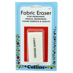 Collins Fabric Eraser For Removing Pencil Markings From Fabrics & Quilts #C35