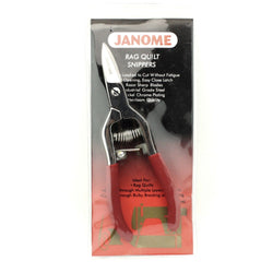 Janome Spring-Loaded Rag Quilt Snippers - Rag Quilting Snips