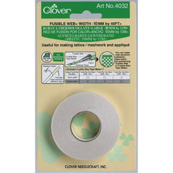 Clover Fusible Bias Tape Web (10MM X 40FT) #4032 Sewing Notion