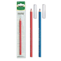 Clover Blue & Red Iron-On Transfer Pencil Set
