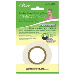 Clover "Nancy Zieman" Double Sided Basting Tape - 1/2"W x 7-1/2yds #9505