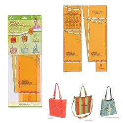 Clover Trace 'N Create Bag Templates Florida Tote Collection With Nancy Zieman