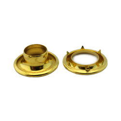 C.S. Osborne Brass Grommets & Spur Washers #G2-3 (Size 3) 144 Sets