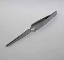 Stainless Steel 4-3/4" Self-Closing Tweezer Sewing Notion Tool