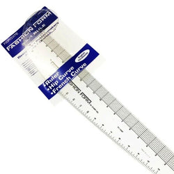 Fairgate 24" 3-In-1 Transparent Fashion Form Hip French Curve Ruler #01-128