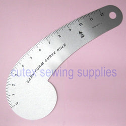 Fairgate 12" Vary Form Curve Ruler #12-112 Fashion Designer's Ruler