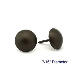 C.S. Osborne 1000 Pcs 7/16" Dia. Dark Natural Decorative Nail #7260-N Tacks