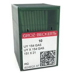 100 Groz-Beckert UY154GAS Curved Industrial Serger Overlock Machine Needles