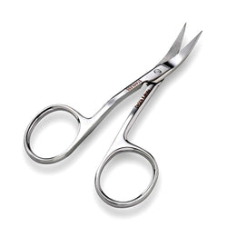 Havel's 3-1/2" Double Curved Left-Handed Embroidery Scissors - Pointed Tip