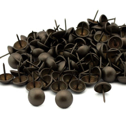 C.S. Osborne 250 Pcs 5/8" Diameter Dark Natural Nail #7262-N Decorative Tacks