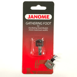 Janome Gathering Foot #200124007 Low Shank For Oscillating Hook Models