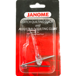 Janome Ditch Quilting & Adjustable Quilting Guide For Even Feed Foot #214518005