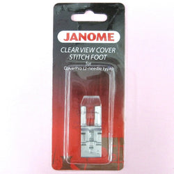 Clear View Cover Stitch Foot #795821103 For Janome 900CPX CoverPro Machine
