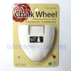 Chalk Wheel - Fine Line Fabric Marker Blue, Red, White, Yellow Choose Color