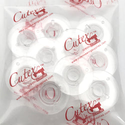 10 Pk. Plastic Bobbin For BabyLock BL2100, BL6000, BL7500 Embroidery Machines