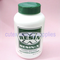 RESIN-X Fabric Fusing Machine Belt Cleaner Powder - 9 Oz. Bottle