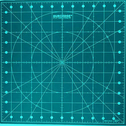 12" x 12" Green Rotating Cutting Mat #RM-0120 For Fabric Cutting