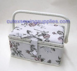 SMARTEK RX-12 SEWING BASKET WITH ACCESSORIES NOTIONS