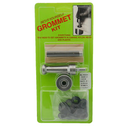 C.S. Osborne Set-It-Yourself Grommet Kit K233-2, 3/8" Hole, W/ Black Grommets