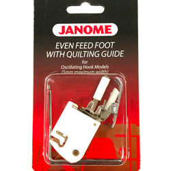 Janome Even Feed Foot With Quilting Guide #200310002 For Oscilliating Hook Model