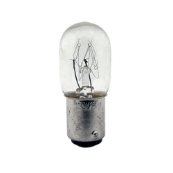 Sewing Machine Light Bulb, 9/16" Base 120V 15W Push-In Turn & Lock #4PCW
