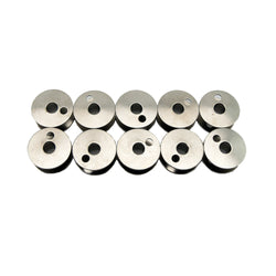 Cutex™ 10 Pk Metal Bobbins #203470 - Singer 110W, 111W, 112W, 211W Class Machine