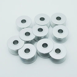 10 Pk. Aluminum Bobbin #B1827-280-000 For Juki LK-980 LK-1850 Sewing Machine