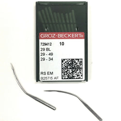 10 Pk. Groz-Beckert LWX6T Needles For Consew 75T Blindstitch Blind Hem Machines