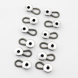 12 Pk. Metal Shirt Collar Expanders With Flexible Spring