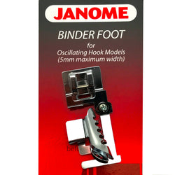 Janome Binder Foot For #200140009 Oscillating Hook Models(5mm Max Width)