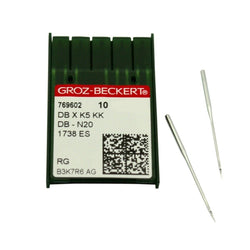 100 Groz-Beckert DBXK5 KK Needles For 3D Embroidery & Sequin
