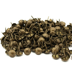 C.S. Osborne 250 Pcs 5/8" Diameter Old Gold Speckled Nail #7111-OGS Tacks