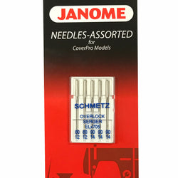 Janome Needles ELX705 For CoverPro Models Size 12 & 14 Sewing Needles #795802108