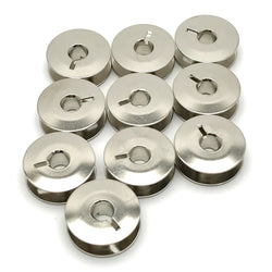 10 Pk. Metal Bobbins #330.026.030 For Bernina 217, 840, 850, 950 Sewing Machine