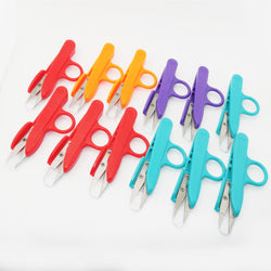 12 Pk. Lightweight Plastic Handle Thread Clippers - Nippers - Cutters