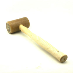 C.S. Osborne Rawhide Mallet #196-4 Solid Head Hammer 2" Diameter