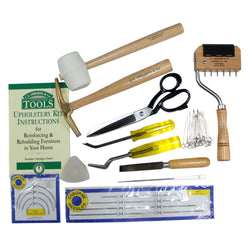 C.S. Osborne Pro Upholstery Kit B-7 - Professional Tools, Needles W/ Instruction
