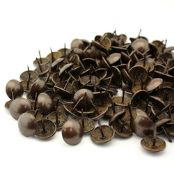C.S. Osborne 250 Pcs 3/4" Diameter Antique Oxidized Nail #6992-AO Tacks