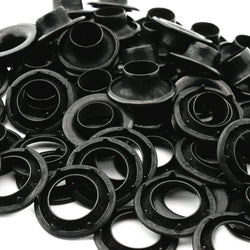 C.S. Osborne Black Grommets & Spur Washers #B2-5 (Size 5) 144 Sets